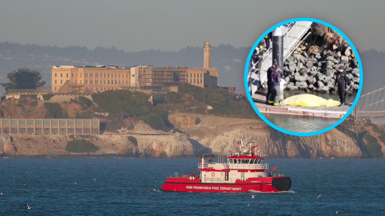 Zatonął statek przy Alcatraz. Zginęła jedna osoba i pies