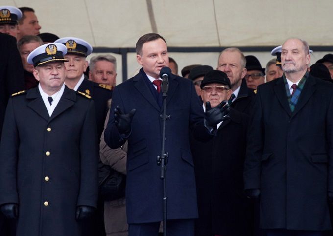 Andrzej Duda mówił o stanie Marynarki Wojennej