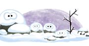 Przesilenie zimowe w Google Doodle