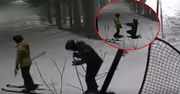 Kamera na stoku nagrała narciarzy. Zaskakujące, co zrobili