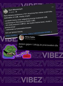 Jest gejem, pracował dla TVP. Niedawno szkalowanie osób LGBT+ nie było dla niego problemem