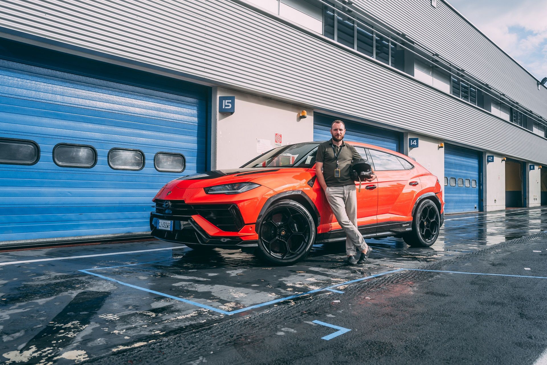 Lamborghini Urus Performante i Mateusz Żuchowski