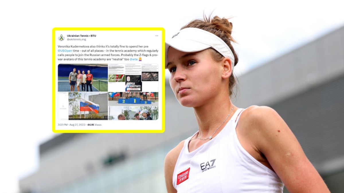 Zdjęcie okładkowe artykułu: Getty Images / Michael Regan /  Ukrainian Tennis BTU/Twitter / Na zdjęciu: Weronika Kudermetowa