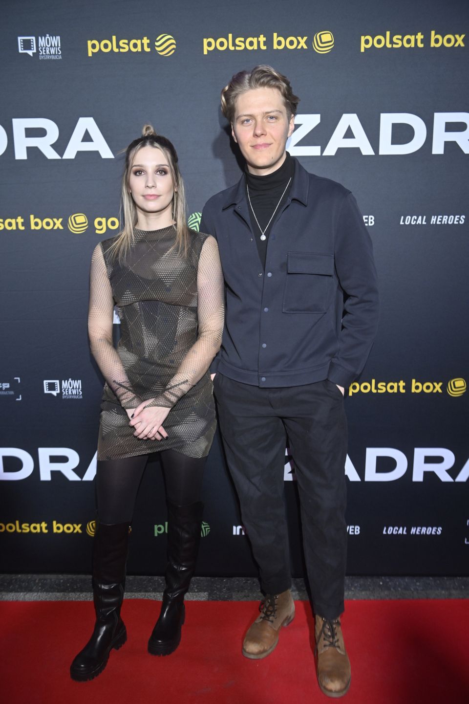 Jakub Gierszał, Magdalena Wieczorek - premiera filmu Zadra