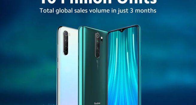 Redmi Note 8 hitem sprzedażowym Xiaomi