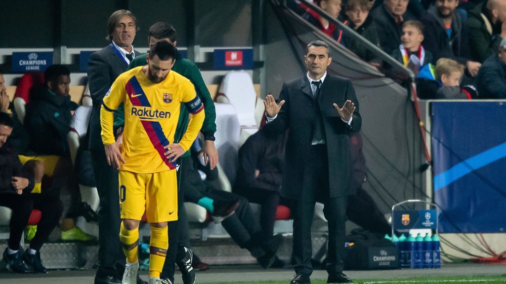 Lionel Messi i Ernesto Valverde