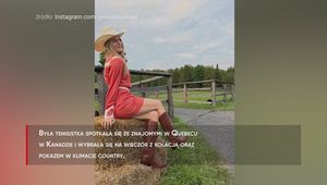 Była tenisistka znów zachwyciła. Stylizacja w klimacie country