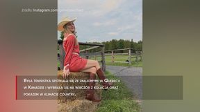 Była tenisistka znów zachwyciła. Stylizacja w klimacie country