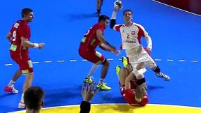 Polska - Norwegia: Daćko trafia mimo faulu