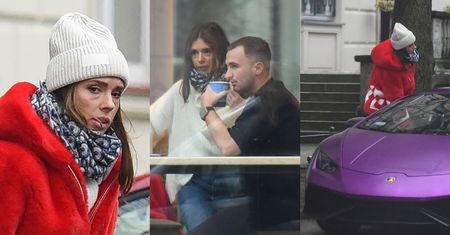 Skwaszona Klaudia Halejcio człapie z narzeczonym do lamborghini za PONAD MILION! Pokazała się bez makijażu (ZDJĘCIA)