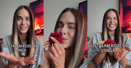 Sylwestrowy sukces Blanki! Sting OFIAROWAŁ JEJ RÓŻĘ: "Thank you"