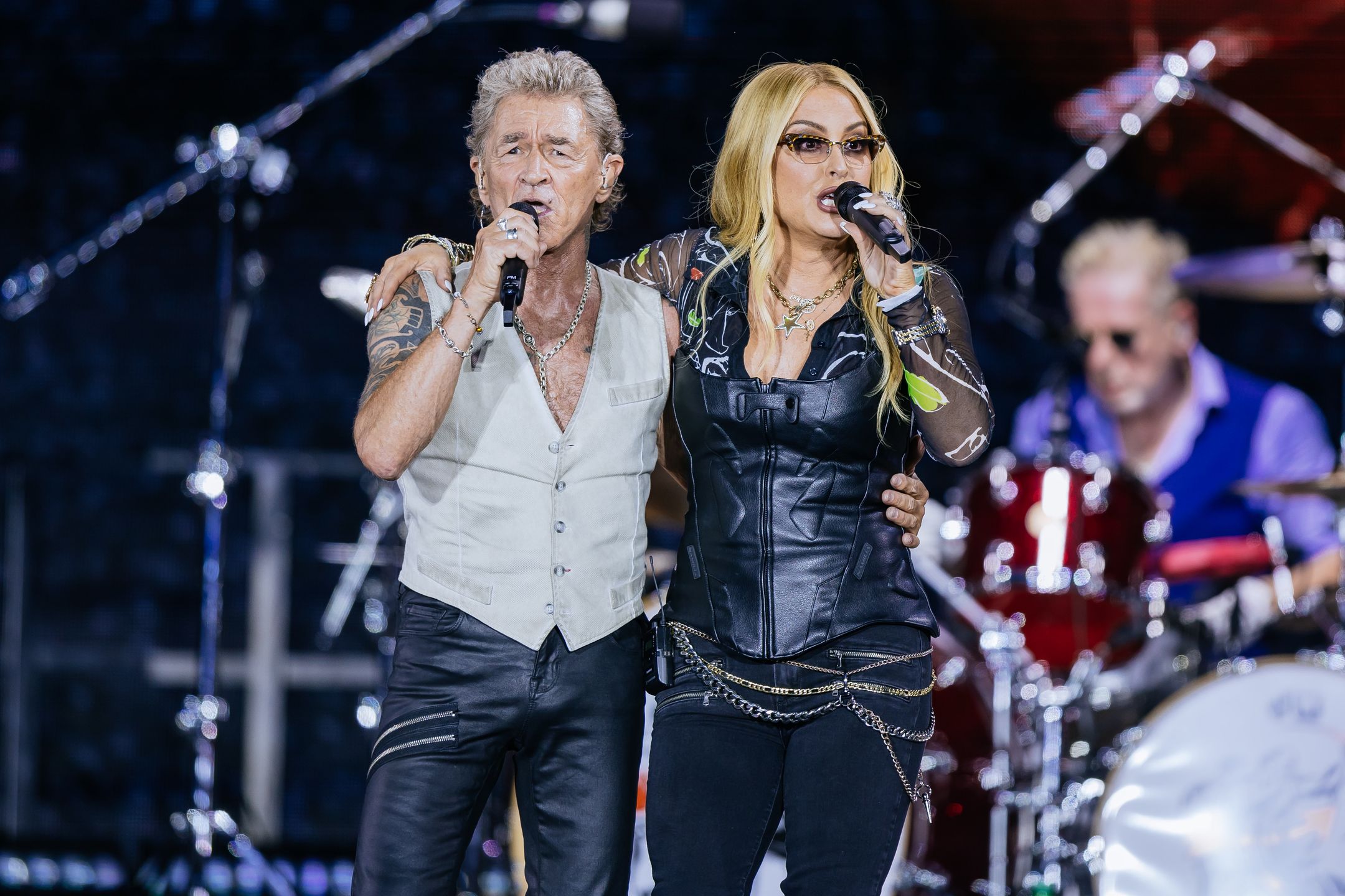 Peter Maffay And Friends Concert In StuttgartSTUTTGART, GERMANY - JULY 15:   Peter Maffay and Anastacia perform at Peter Maffay And Friends concert on July 15, 2024 in Stuttgart, Germany. (Photo by Thomas Niedermueller/Getty Images)Thomas Niedermueller