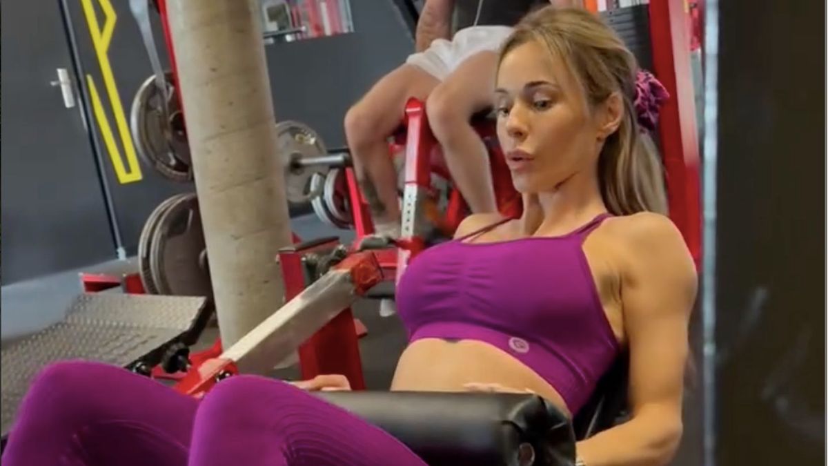 Instagram / dodaqueen / Dorota Rabczewska na siłowni