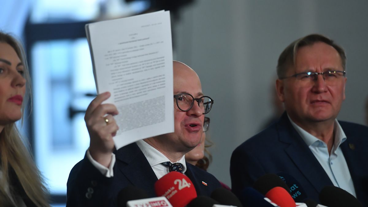 Poseł PiS Bartłomiej Wróblewski