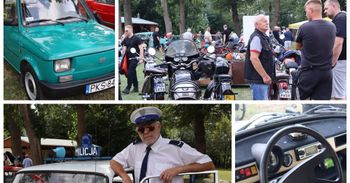 Osieczna: Motoplaża na letnisku. Zobaczcie, jakie motoryzacyjne zabytki zjechały do Osiecznej!