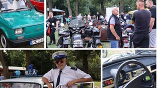Osieczna: Motoplaża na letnisku. Zobaczcie, jakie motoryzacyjne zabytki zjechały do Osiecznej!