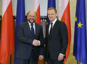 Donald Tusk spotkał się z Martinem Schultzem. Rozmawiali o budżecie