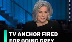 CTV zwolnił prezenterkę za siwe włosy