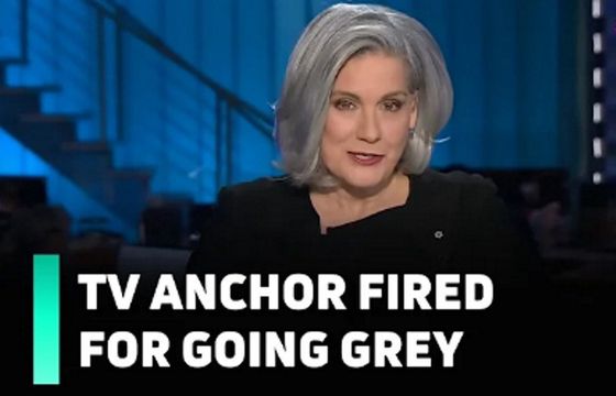 CTV zwolnił prezenterkę za siwe włosy