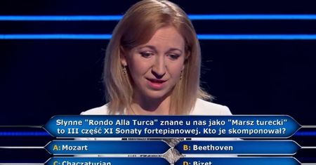 "Milionerzy". Kobieta szła jak burza, aż padło pytanie ze 125 tys. zł
