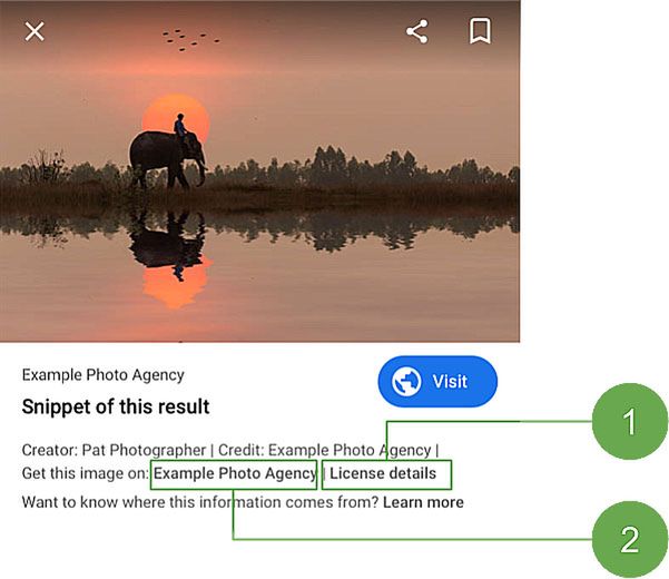 Grafiki Google pokażą możliwość licencjonowania zdjęć. Nowy sposób na zarobek? 2