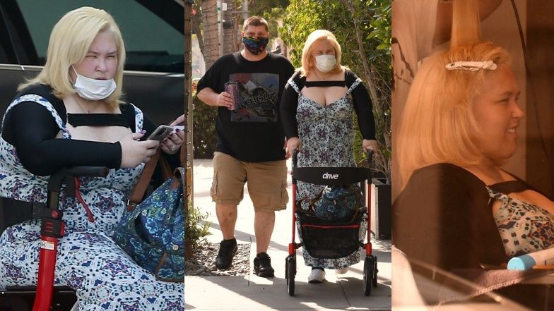 Mama June z partnerem w drodze do salonu piękności