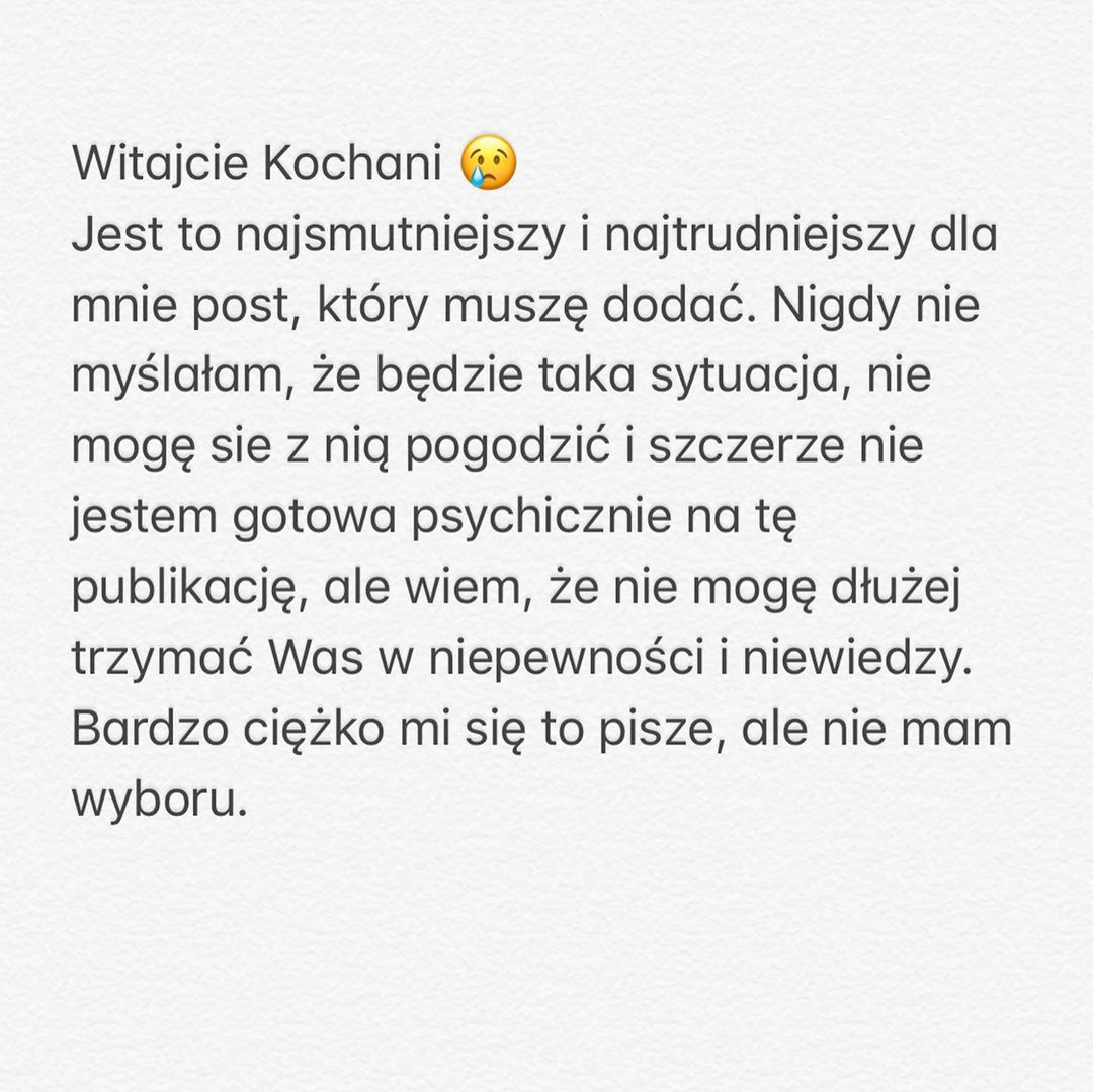 Madzia Wójcik komentuje rozstanie z Olehem