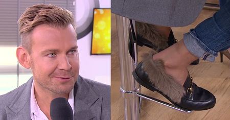 Woliński w TVN-ie: "Złuszczam pięty. Pani Basia dba o moje stopy!"