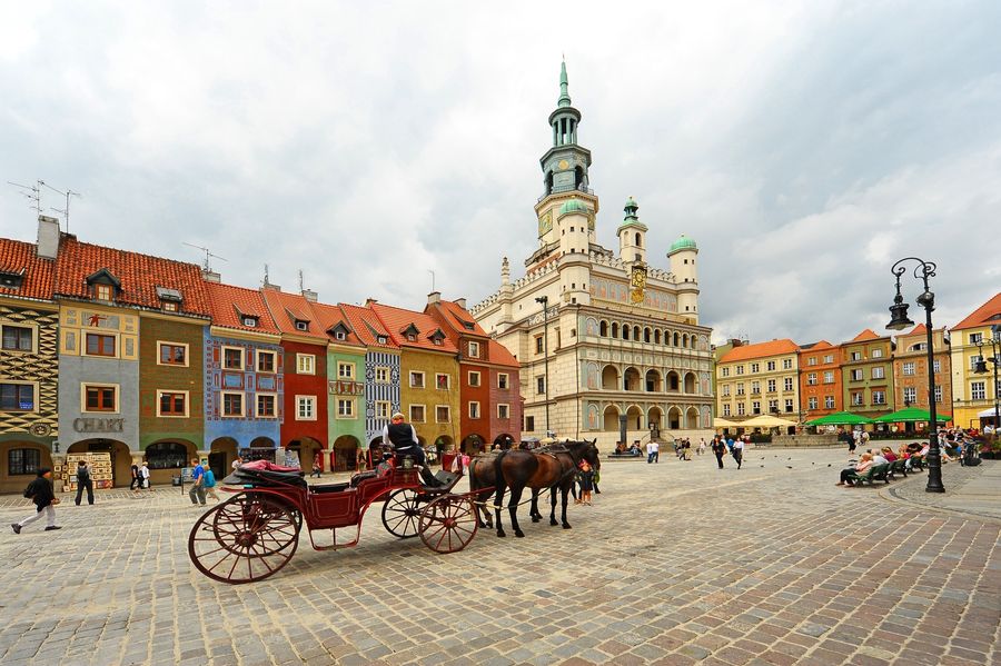 Old Market Square in Poznan