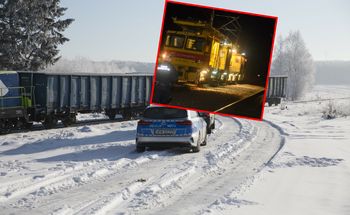 Wypadek kolejowy na Mazowszu. Pociąg zjechał z nasypu