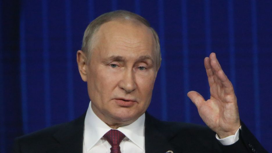 Russian President Putin At The Annual Valdai Discussion Club Event
MOSCOW, RUSSIA - OCTOBER 27: (RUSSIA OUT) Russian President Vladimir Putin speaks during the annual meeting with participants of the Valdai International Discussion Club, on October 27, 2022 in Moscow, Russia. The Valdai Club's event is Vladimir Putin's first appearance a day after overseeing scheduled nuclear exercises which tested a retaliatory strike. (Photo by Contributor/Getty Images)
Contributor