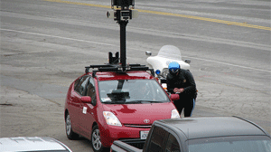 Samochody Google Street View jeżdżą po Warszawie 1