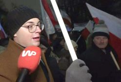 Uczestnicy marszu w obronie PiS: "To co się dzieje jest antypolskie", "PRL-bis"