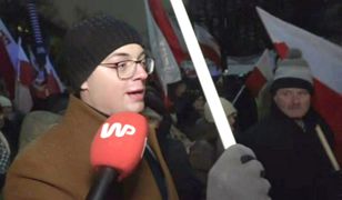 Uczestnicy marszu w obronie PiS: "To co się dzieje jest antypolskie", "PRL-bis"