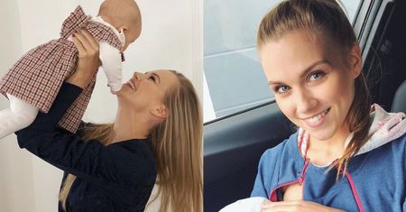 Agnieszka Kaczorowska zachwyca się córką: "Strzelam jej fotki i kręcę filmiki prawie codziennie"