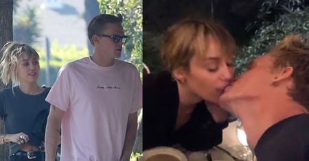 Miley Cyrus i Cody Simpson wymieniają pocałunki o smaku zupy (FOTO)