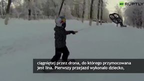 Dronboarding - nowa zimowa dyscyplina rodem z Rosji
