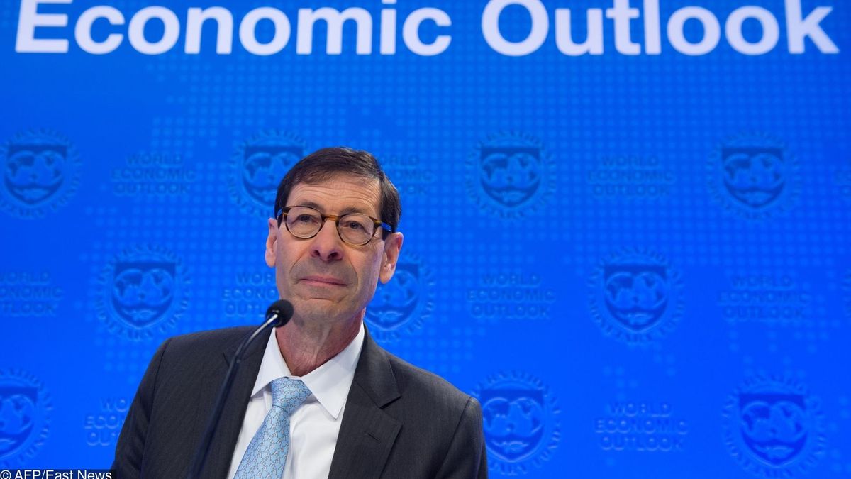 Prof. Maurice Obstfeld, główny ekonomista MFW.