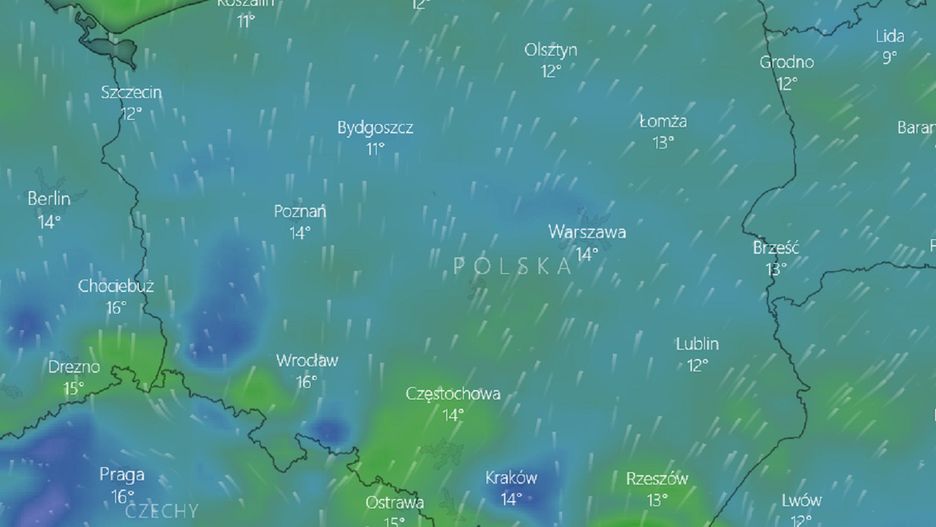 Pogoda na 21 października. IMGW ostrzega przed silnym wiatrem