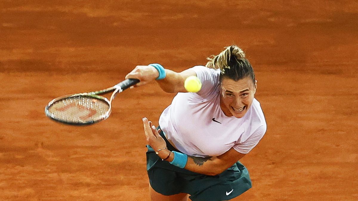 PAP/EPA / Juanjo Martin / Na zdjęciu: Aryna Sabalenka