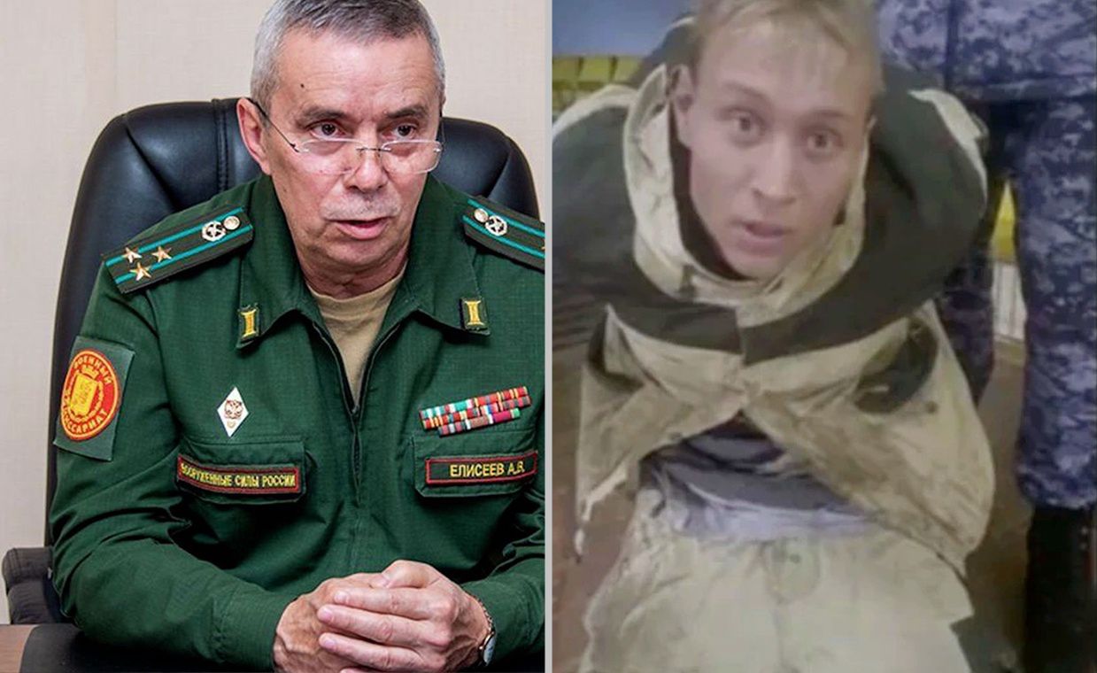 Rusłan Zinin (po prawej), 25-latek z syberyjskiego miasta, strzelił do wojskowego komisarza