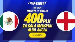 Kod promocyjny Superbet: kurs 200 na gola Meksyku lub Anglii