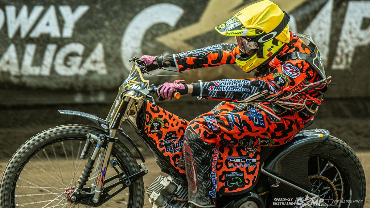 WP SportoweFakty / Marta Mróz / Speedway Ekstraliga / Na zdjęciu: Cooper Rushen