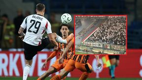 Legia grała z Ukraińcami. Kibice wywiesili taki baner