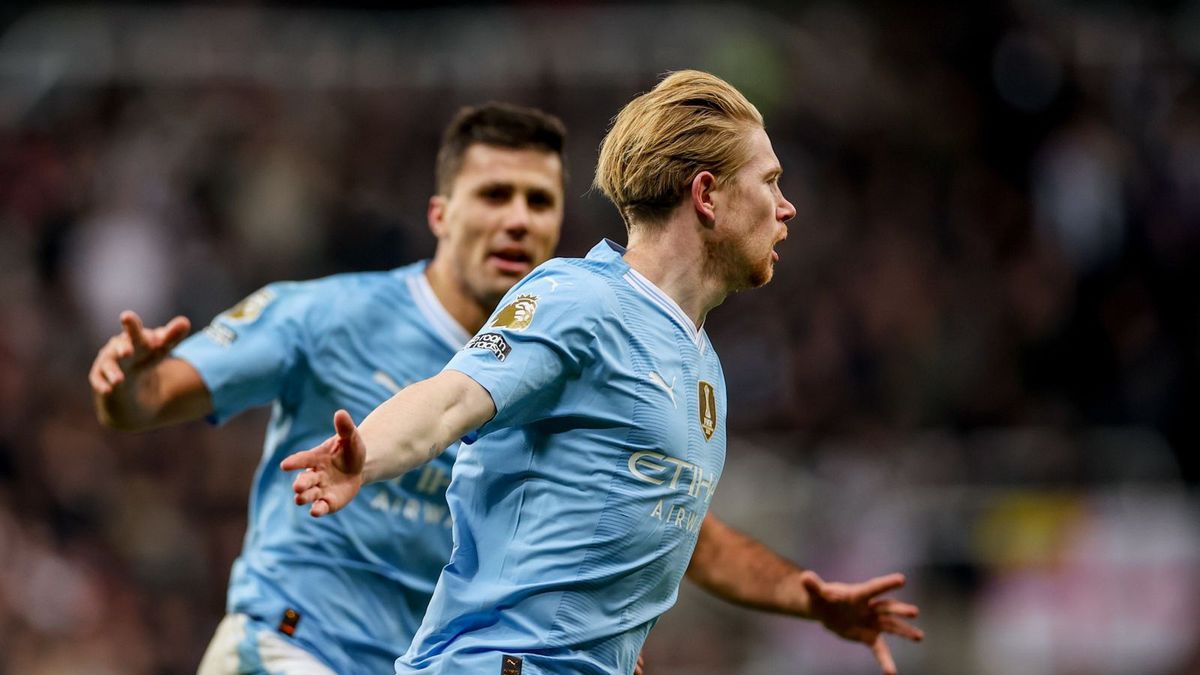 Na zdjęciu: Kevin De Bruyne (na pierwszym planie)