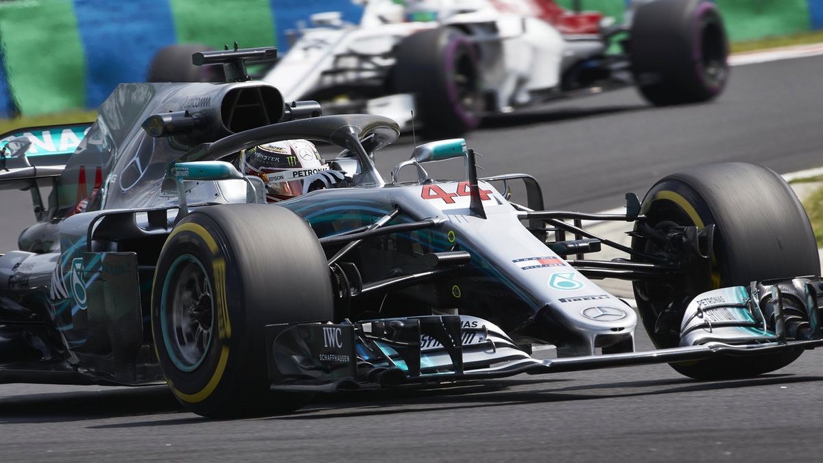 Materiały prasowe / Mercedes / Na zdjęciu: Lewis Hamilton na Hungaroringu