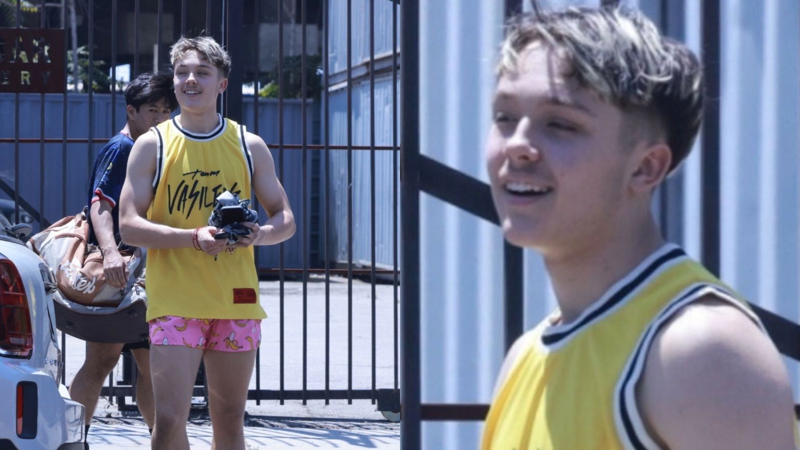 Knox Jolie-Pitt po treningu