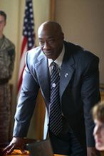 Michael Clarke Duncan trenuje korpus Green Lantern