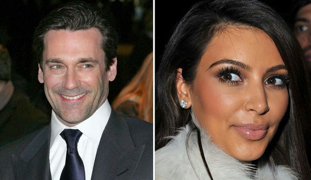 "Mad Men": Jon Hamm znów atakuje Kim Kardashian