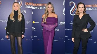 Gwiazdy posyłają nieśmiałe uśmiechy na warszawskim evencie: Małgorzata Rozenek w fiolecie, Maffashion i inni (ZDJĘCIA)